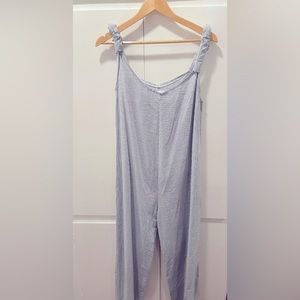 Beachwood Baby Cotton Striped Jumpsuit